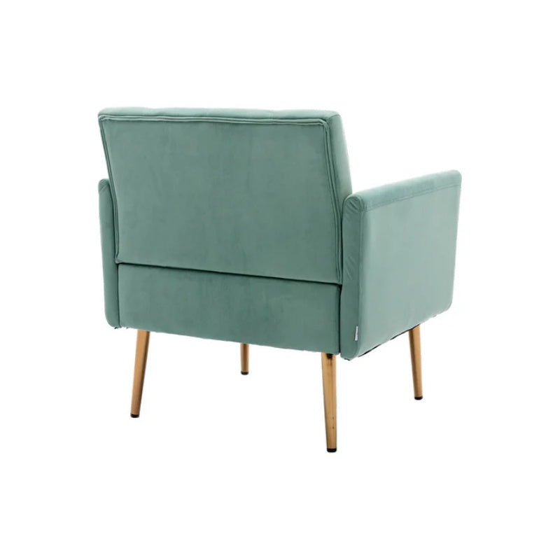COOLMORE Accent Chair ,leisure single sofa with Rose Golden feet-海智集-Default-