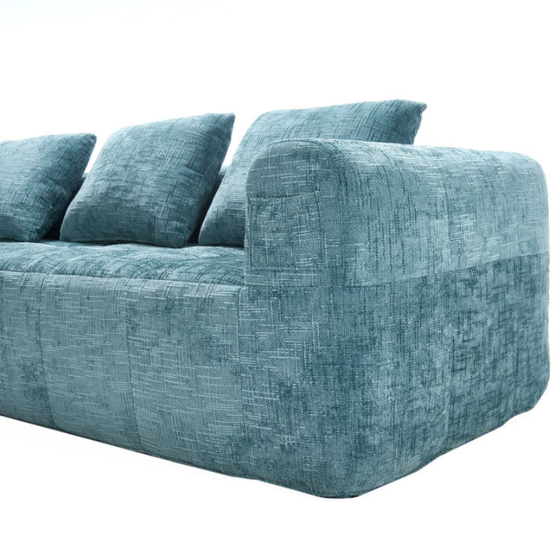 UNITED WE WIN 98.42-inch modular sectional sofa, modern modular L-shaped sofa with chaise longue, equipped with small side pockets and free of compression during installation.-海智集-Default-