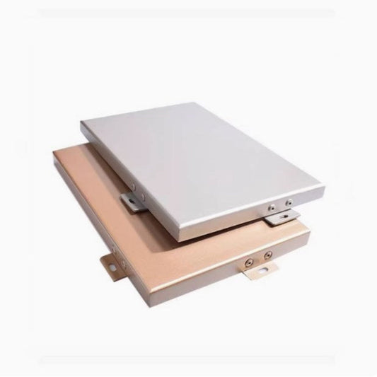 Aluminum single panel exterior wall perforated aluminum single panel aluminum mesh fluorocarbon curtain S wall column wrapping material interior wall-海智集-