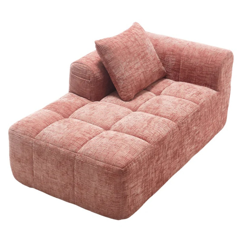 UNITED WE WIN Chenille Loveseat Sofa,Minimalist Modular Couches Sleeper for Living Room Bedroom Apartment Lounge-海智集-Default-
