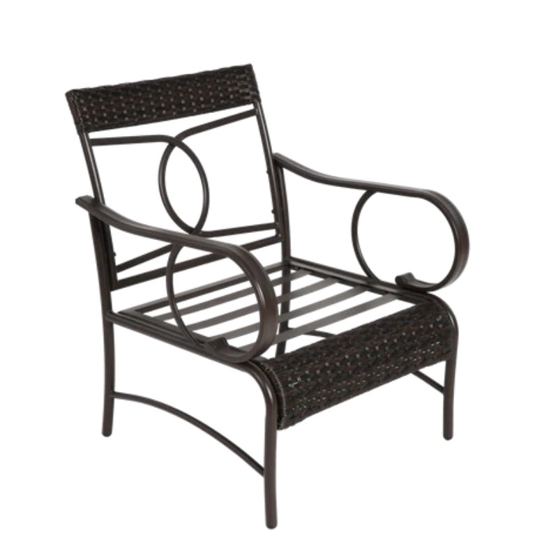 3 Pieces Patio Set Outdoor Wicker Furniture Sets Modern Rattan Chair Conversation Sets with Coffee Table-海智集-Default-
