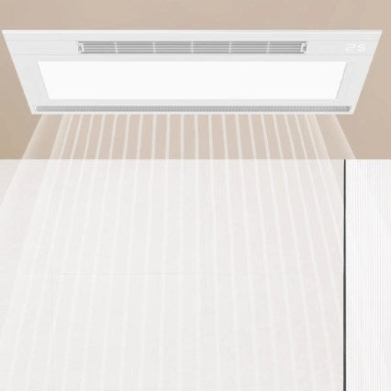 Double plastic-sealed motor air heater, mechanical button, wire control switch, ventilation and lighting-海智集-
