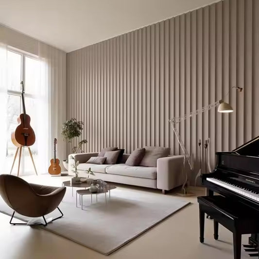 External Pvc Marble Interior Decoration Bamboo Nanofiber Peel and Stick Luxury Design 3d Wall Panels-海智集-
