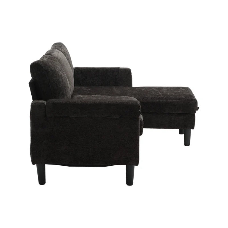 UNITED Sectional Sofa Reversible Sectional Sleeper Sectional Sofa with Storage Chaise-海智集-Default-