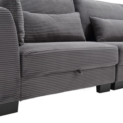 UNITED Modular Sectional Sofa L Shaped Modular Couch with Reversible Chaise Modular Sofa Sectional Couch with Storage Seats-海智集-Default-