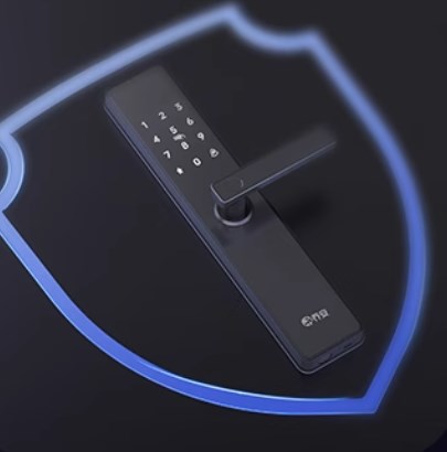 Fingerprint lock, household security door, smart door lock, entrance door, smart lock, wooden door, password lock, electronic door lock-海智集-