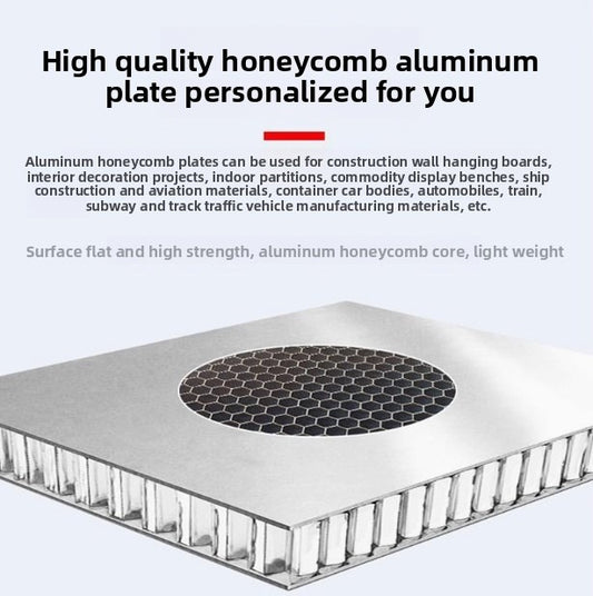 Aluminum honeycomb panels for kitchen, balcony, ceiling, all-aluminum wall panels, aluminum alloy honeycomb panels for partitions, large honeycomb panels for cabinets, and aluminum panels-海智集-