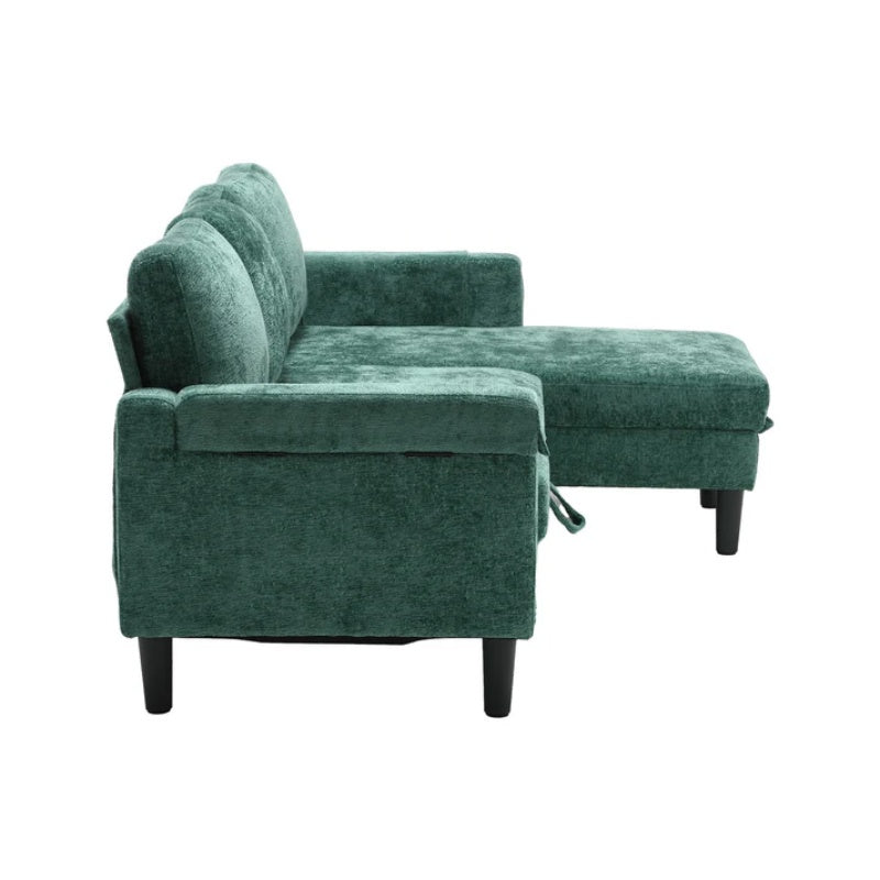UNITED Sectional Sofa Reversible Sectional Sleeper Sectional Sofa with Storage Chaise-海智集-Default-