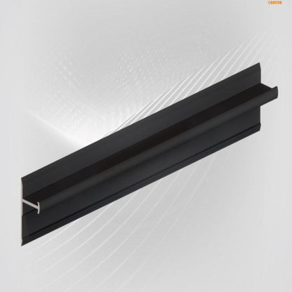 skirting board matte black arc fine I-shaped skirting board: beautiful and firmly combined-海智集-