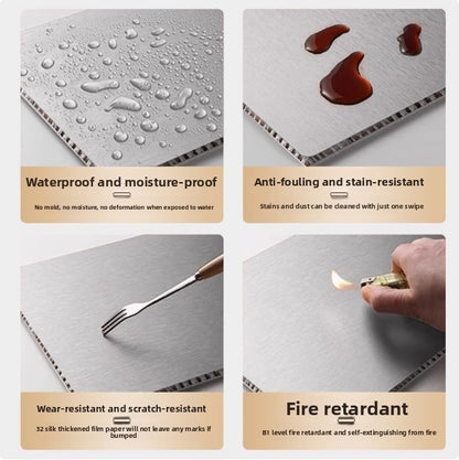 Aluminum honeycomb panels for kitchen, balcony, ceiling, all-aluminum wall panels, aluminum alloy honeycomb panels for partitions, large honeycomb panels for cabinets, and aluminum panels-海智集-