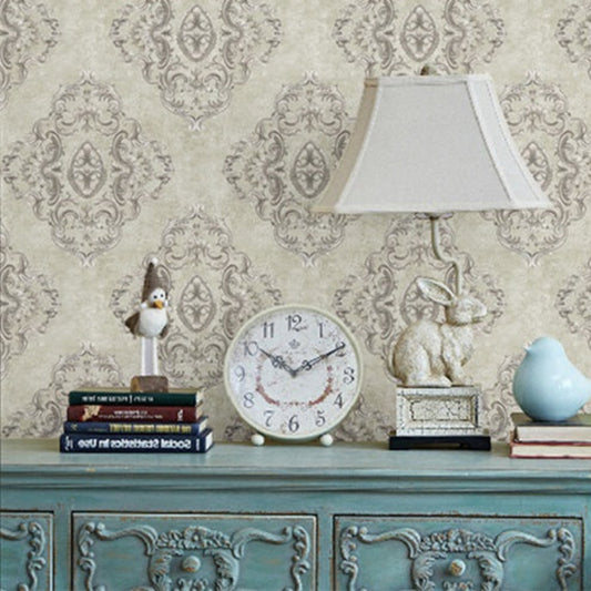The courtyard is brimming with passion Wallpaper: A romantic space created by embroidered wall fabric-海智集-
