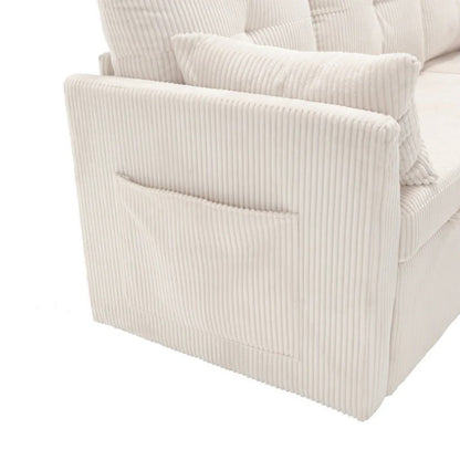 UNITED WE WIN Stylish fabric, excellent touch, L-shaped design, intimate comfort, large seated depth, free stretch, random combination, flexible, full compression, no installation of the sofa-海智集-Default-