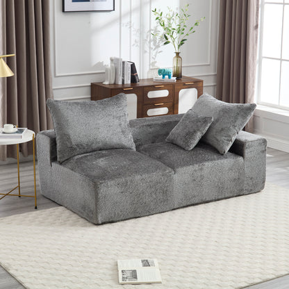 UNITED WE WIN Exquisite fabric technology, intimate two-person design, lazy leisure sitting, free combination of flexible and changeable, a wide range of scene applicability of the sofa-海智集-Default-