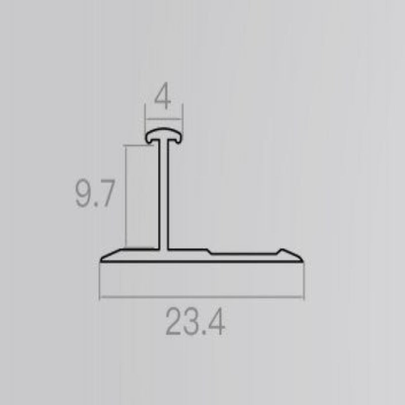 skirting board matte black arc fine I-shaped skirting board: beautiful and firmly combined-海智集-