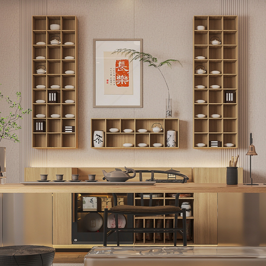UBON FRER Modular Wall System | Customizable Sizes | Smart LED Strip Integration-海智集-