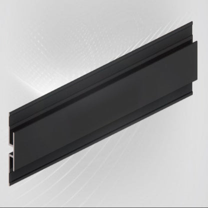 custom-made matte black skirting board with inner I-shaped skirting board: beautiful and firmly combined-海智集-