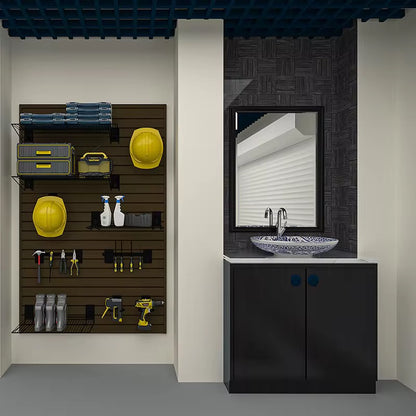 Wall Storage Trim Kit ,Durable PVC Finish Molding for Closet/Retail Displays (DSGGQ-7)-海智集-