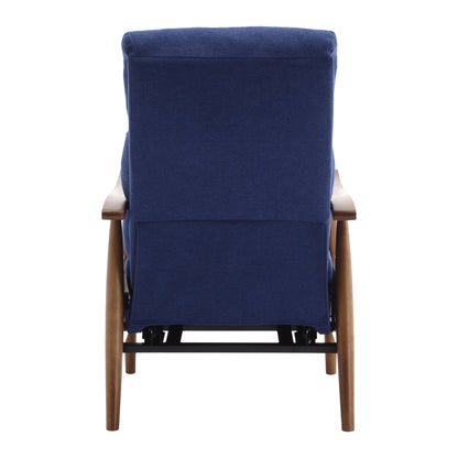 COOLMORE Wood Frame Armchair, Modern Accent Chair Lounge Chair for Living Room-海智集-Default-