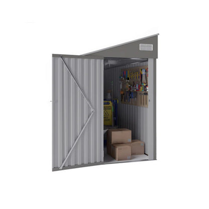Campcraft Optional two-color storage shed, single hinge door, solid structural design, good ventilation, surface with protective film, and suitable for various scenarios-海智集-Default-