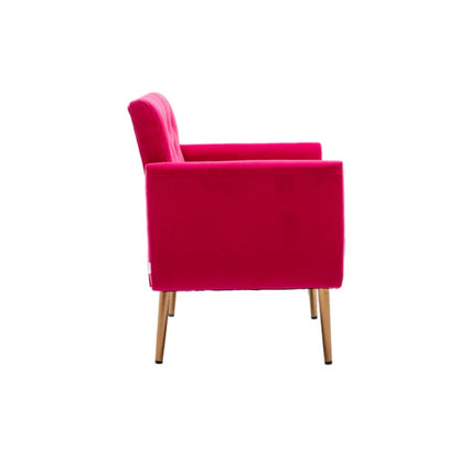 COOLMORE Accent Chair ,leisure single sofa with Rose Golden feet-海智集-Default-