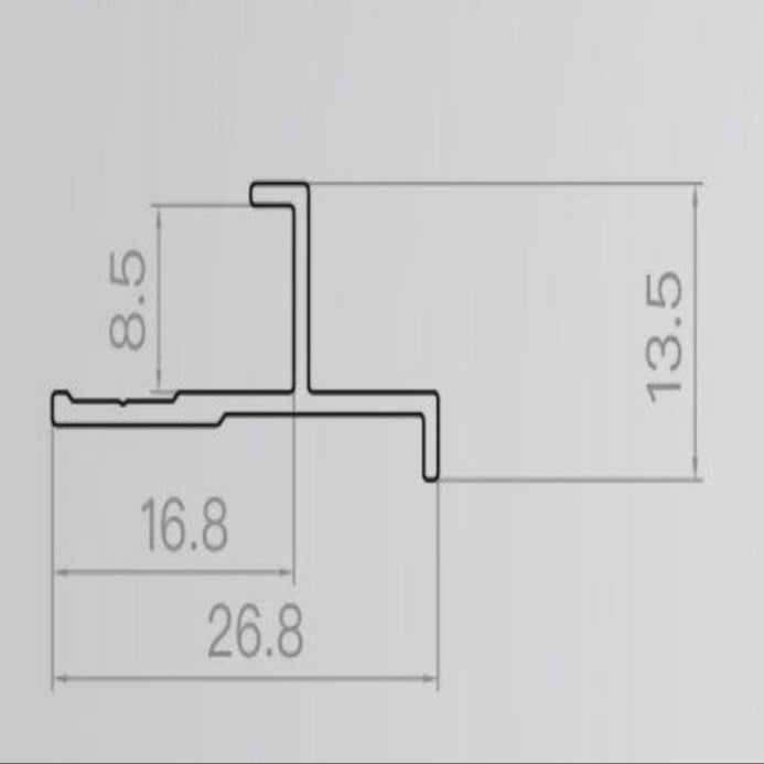custom-made matte black invisible door profile skirting board: Beautiful and firmly combined-海智集-