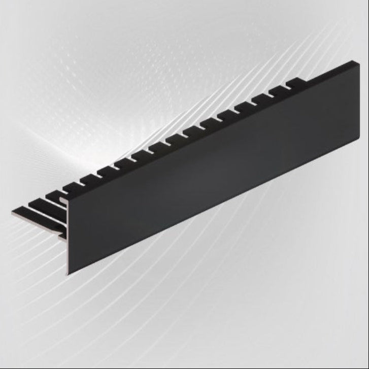 skirting board matte Black universal arc skirting board: Let the shape no longer be confined to horizontal and vertical lines-海智集-