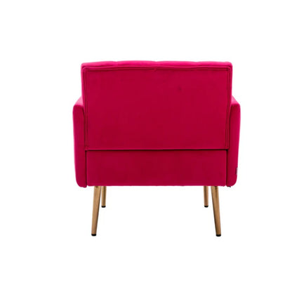 COOLMORE Accent Chair ,leisure single sofa with Rose Golden feet-海智集-Default-