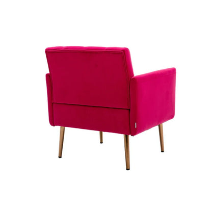 COOLMORE Accent Chair ,leisure single sofa with Rose Golden feet-海智集-Default-