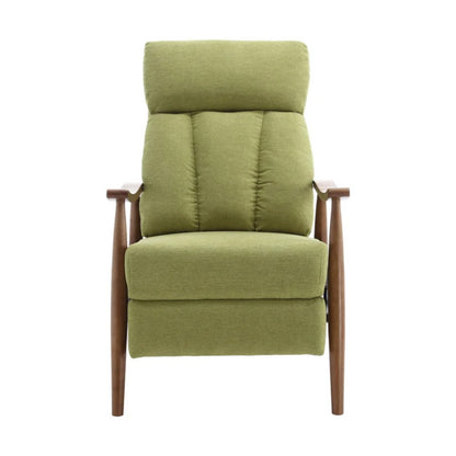 COOLMORE Wood Frame Armchair, Modern Accent Chair Lounge Chair for Living Room-海智集-Default-