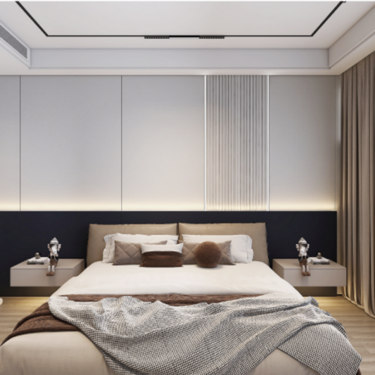 Platinum Supreme Series Soft Leather Texture Gentleman Blue SY-D06: Creating a fresh and serene atmosphere-海智集-