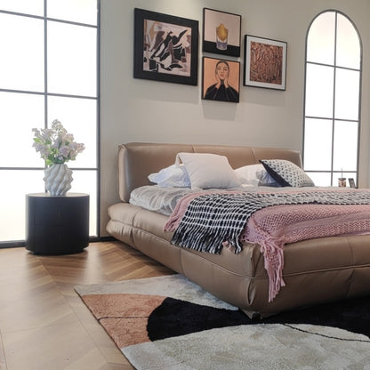 Cat-Resistant Pull-Up Leather Bed | Pet-Friendly Durability Guaranteed-海智集-
