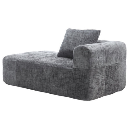 UNITED WE WIN Chenille Loveseat Sofa,Minimalist Modular Couches Sleeper for Living Room Bedroom Apartment Lounge-海智集-Default-