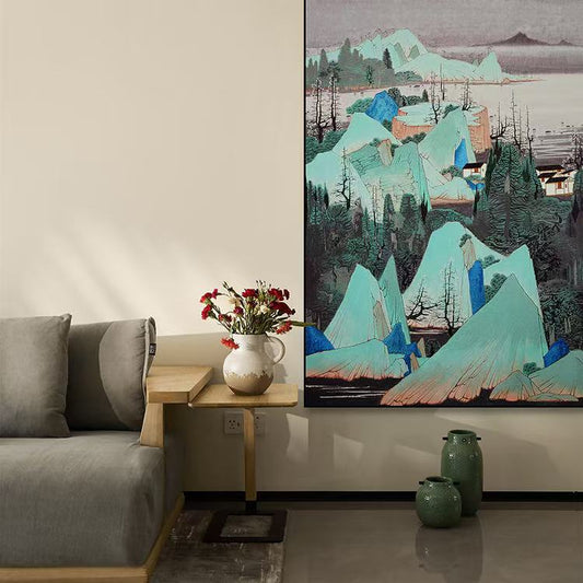 Decorative Art-mountains, forests, rivers and marshes-海智集-