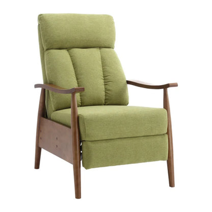 COOLMORE Wood Frame Armchair, Modern Accent Chair Lounge Chair for Living Room-海智集-Default-