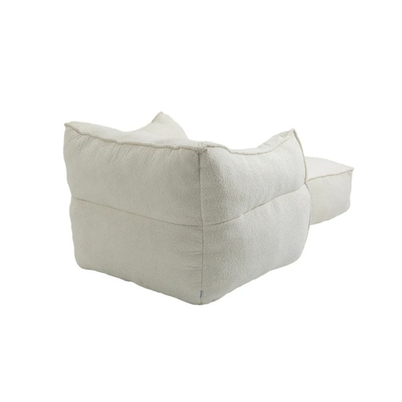 COOLMORE Bean Bag Chair Lazy Sofa/Footstool Durable Comfort Lounger High Back Bean Bag Chair Couch for Adults and Kids, Indoor & Outdoor-海智集-Default-