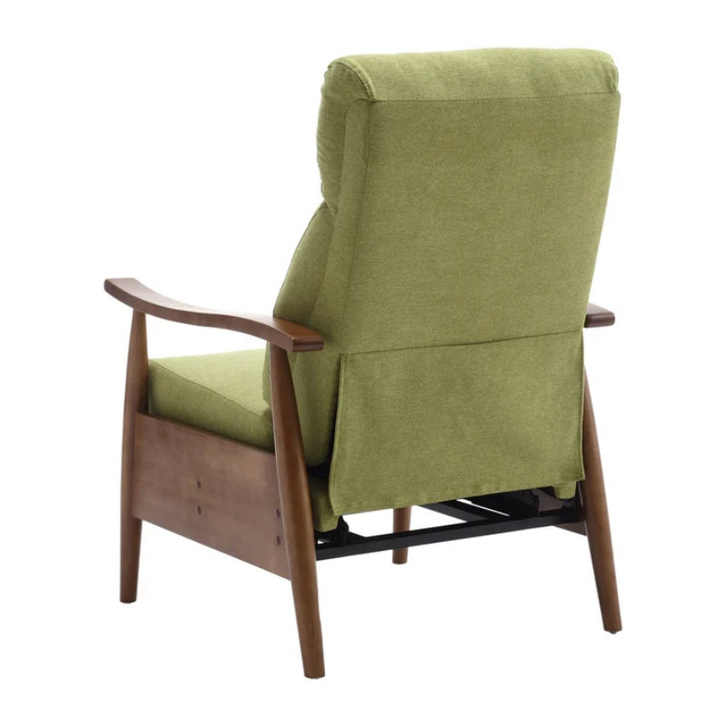 COOLMORE Wood Frame Armchair, Modern Accent Chair Lounge Chair for Living Room-海智集-Default-