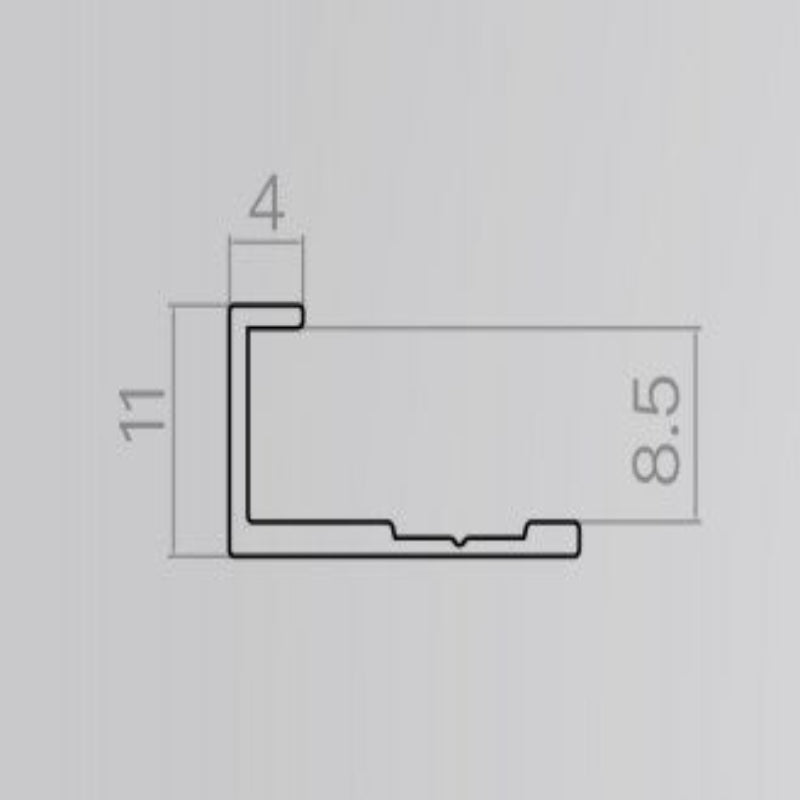 skirting board matte black rose gold 0.5 tapered skirting board: Tapered design-海智集-