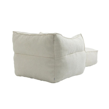 COOLMORE Bean Bag Chair Lazy Sofa/Footstool Durable Comfort Lounger High Back Bean Bag Chair Couch for Adults and Kids, Indoor & Outdoor-海智集-Default-