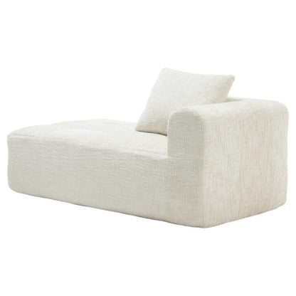 UNITED WE WIN Chenille Loveseat Sofa,Minimalist Modular Couches Sleeper for Living Room Bedroom Apartment Lounge-海智集-Default-