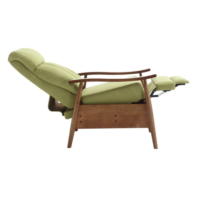COOLMORE Wood Frame Armchair, Modern Accent Chair Lounge Chair for Living Room-海智集-Default-