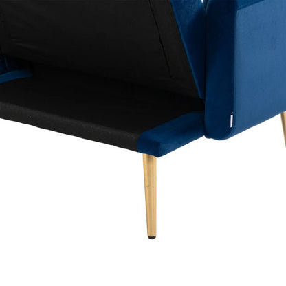 COOLMORE Velvet Sofa , Accent sofa .loveseat sofa with metal feet-海智集-Default-