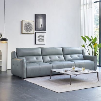 Home Theater Leather Recliner Set | Luxury Cinema Experience at Home-海智集-