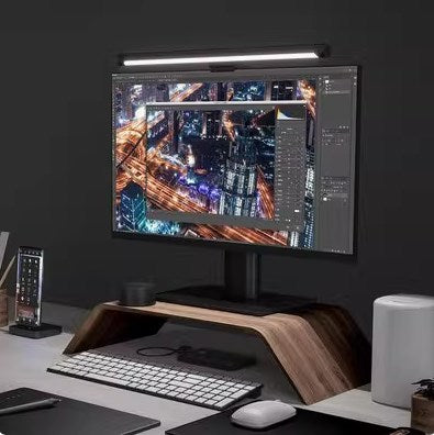Monitor, hanging light, work, office, dormitory, desk, smart eye-protecting screen, electric imagination light desk lamp-海智集-