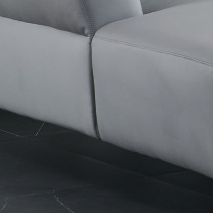 Luo LAN Series Leather Sofa, Italian Light Luxury Four-seater G36-海智集-