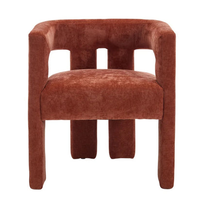 Campcraft Contemporary Designed Fabric Upholstered Accent/Dining Chair /Barrel Side Chairs Kitchen Armchair for Living Room 2PC/SET-海智集-Default-