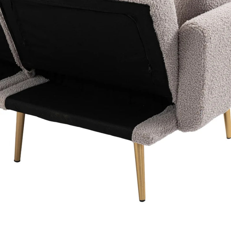 COOLMORE Velvet Sofa , Accent sofa .loveseat sofa with metal feet-海智集-Default-