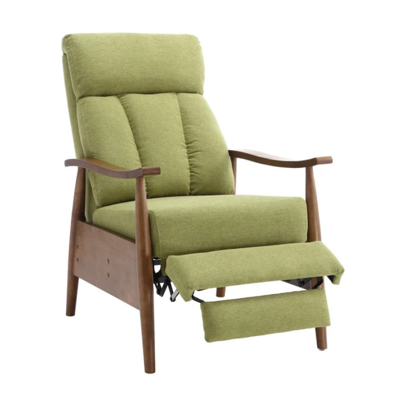 COOLMORE Wood Frame Armchair, Modern Accent Chair Lounge Chair for Living Room-海智集-Default-