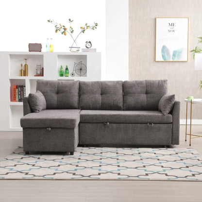 UNITED WE WIN-Furniture, modular L-shaped sofa, modular long sofa with reversible chaise lounge, Sofa bed, Sleeper sofa, modular sofa combination with storage seats.-海智集-Default-