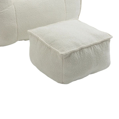 COOLMORE Bean Bag Chair Lazy Sofa/Footstool Durable Comfort Lounger High Back Bean Bag Chair Couch for Adults and Kids, Indoor & Outdoor-海智集-Default-
