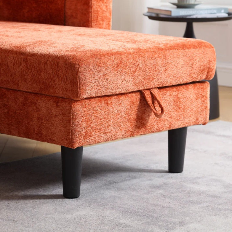 UNITED Sectional Sofa Reversible Sectional Sleeper Sectional Sofa with Storage Chaise-海智集-Default-